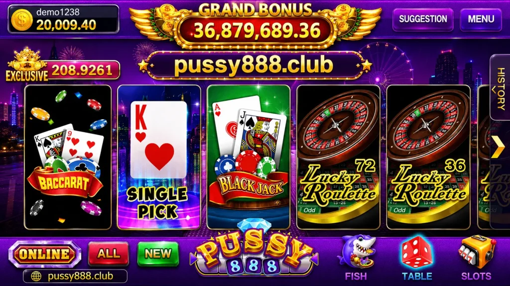 best-table-games-pussy888